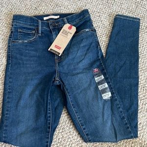 Levi- mile high super skinny jeans
